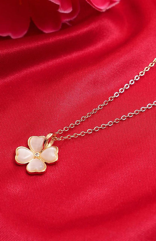 Gold-Plated Pendant With Chain