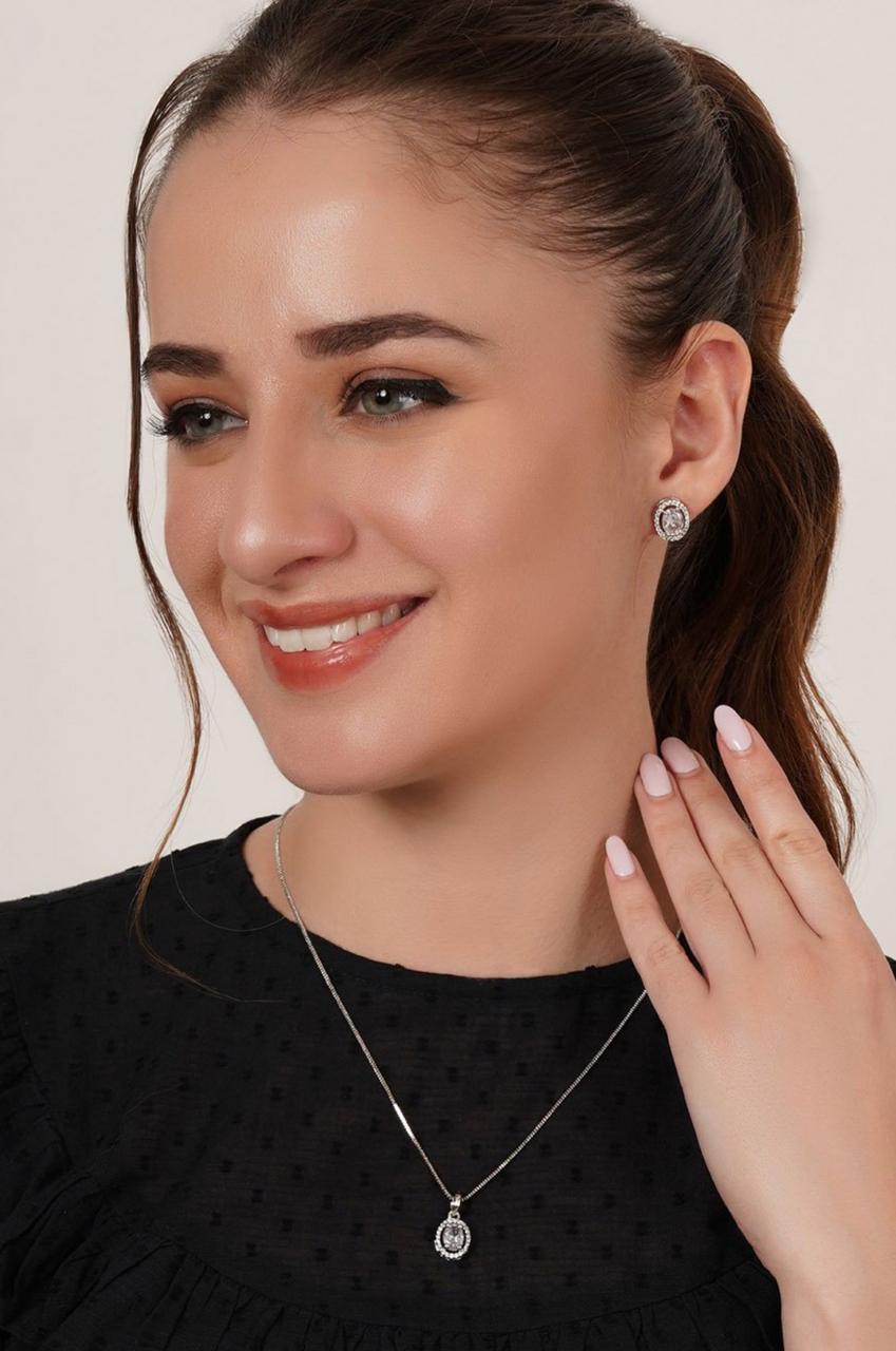 Silver-Plated Feather Shaped Pendants